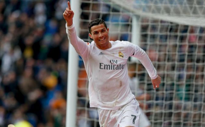 El delantero del Real Madrid Cristiano Ronaldo.