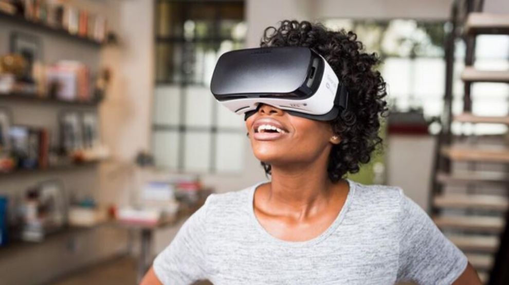 Imagen de las gafas de realidad virtual Oculus Rift, propiedad de...