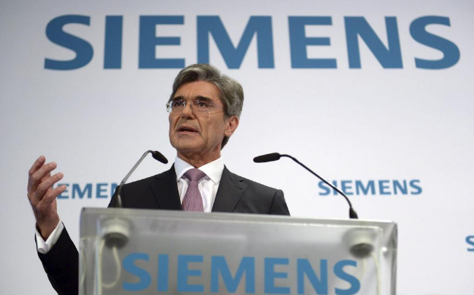 Joe Kaeser, presidente de Siemens.