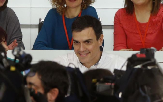 El secretario general del PSOE Pedro Sánchez.