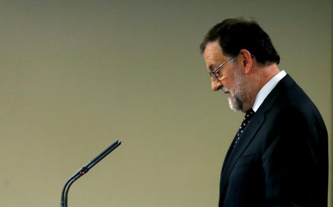 El presidente del Gobierno español en funciones Mariano Rajoy.