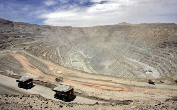 La mina de cobre Chuquicamata, en Calama, Chile.