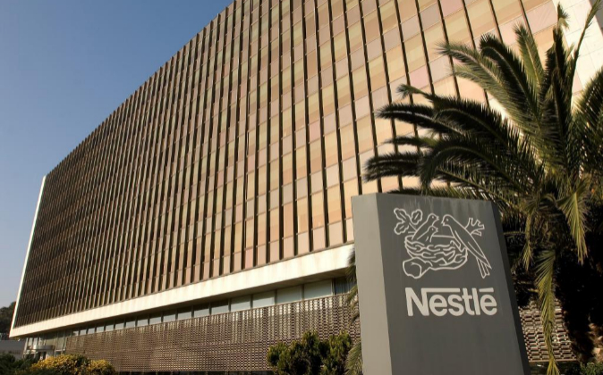 Oficina central de Nestlé en España.