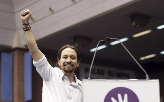 Pablo Iglesias, el secretario general de Podemos