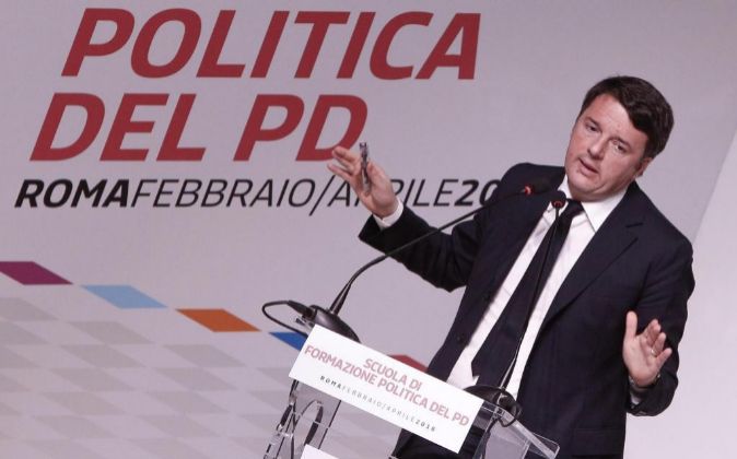 El primer ministro italiano, Matteo Renzi