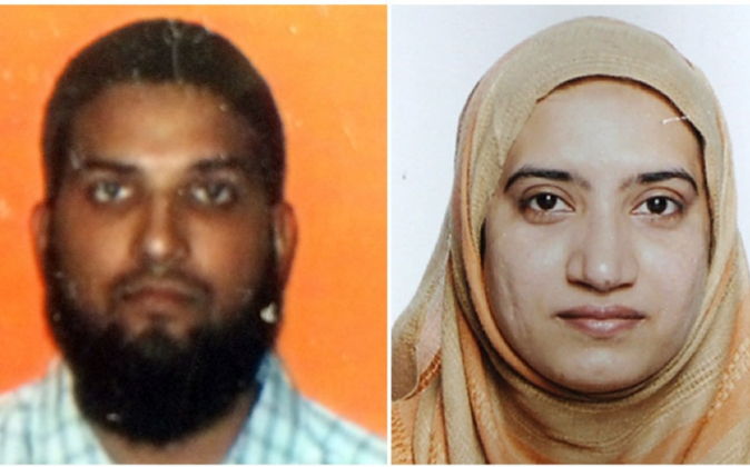 Imagen de los dos sospechosos del atentado de diciembre en San...