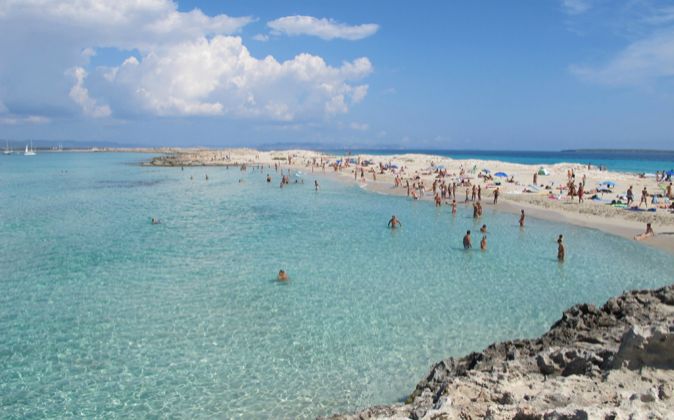 Playa Ses Iletes, en Formentera