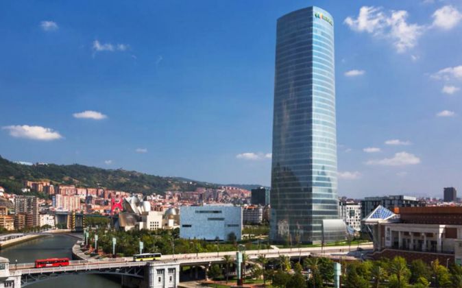 En la imagen la Torre Iberdrola de Bilbao, un proyecto de Ortiz León...