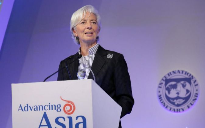 La directora del FMI Christine Lagarde.