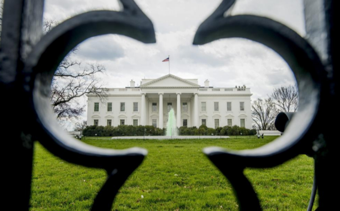 Fachada de la Casa Blanca, en Washington, EEUU.