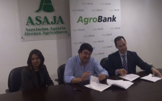 El director comercial de AgroBank en Extremadura y Castilla La Mancha,...