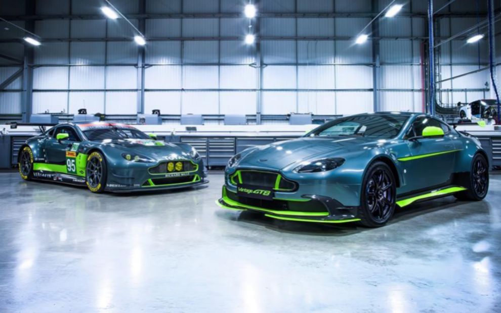 Aston Martin GTE y Aston Martin GT8.