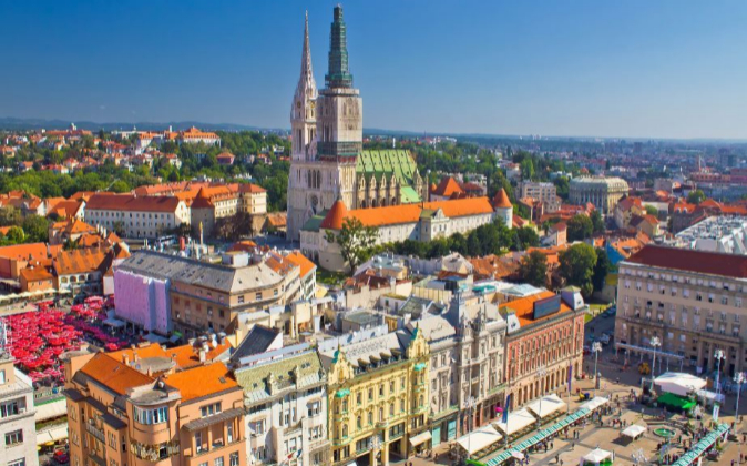 Zagreb, capital de Croacia