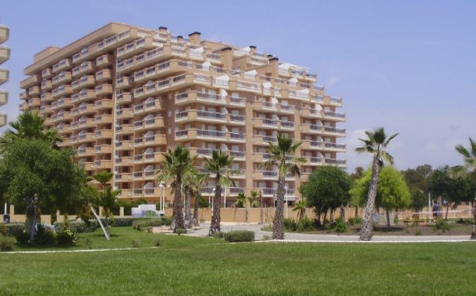 Un edifico de apartamentos en Oropesa del Mar (Castellón).