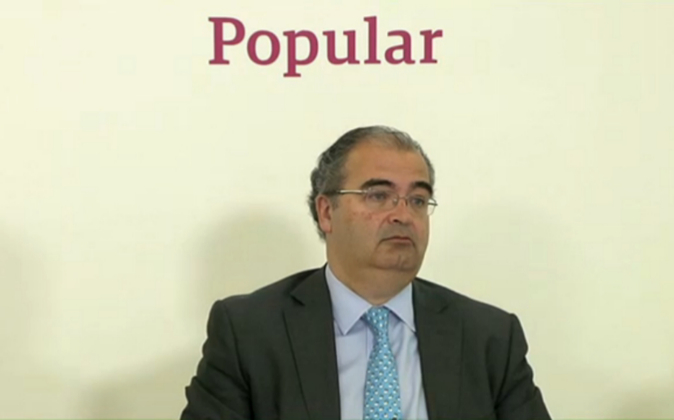 Ángel Ron, presidente de Banco Popular.