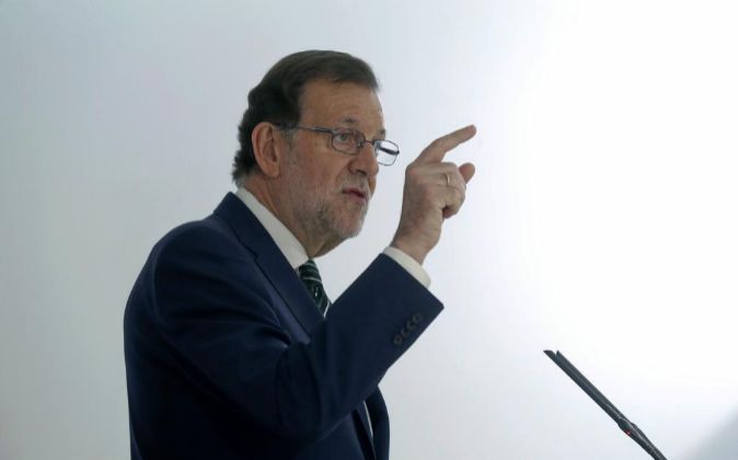 El Presidente del Gobierno en funciones, Mariano Rajoy