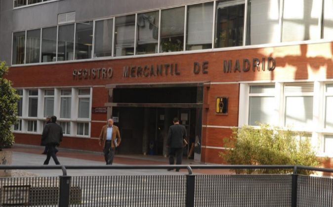 Sede del Registro Mercantil en Madrid.