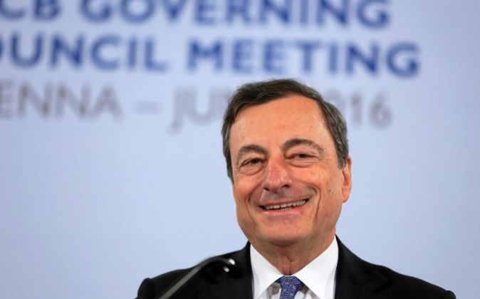 El presidente del BCE Mario Draghi.