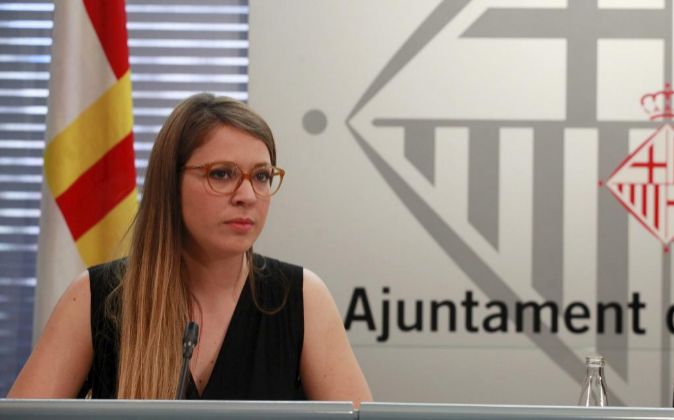 Janet Sanz, teniente de alcalde de urbanismo del Ayuntamiento de...
