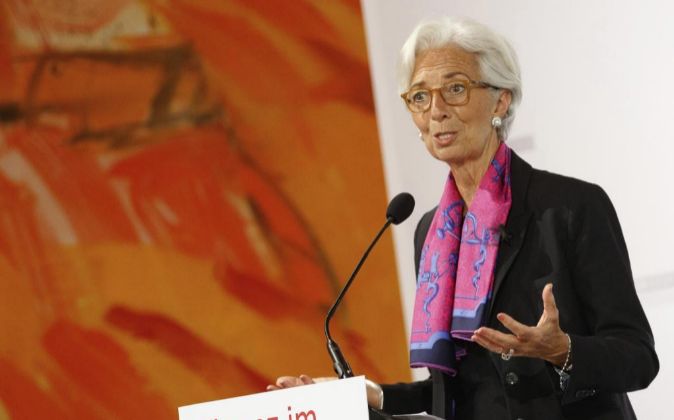 La directora del Fondo Monetario Internacional Christine Lagarde.