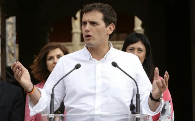 El candidato de Ciudadanos a la Presidencia de Gobierno Albert Rivera.