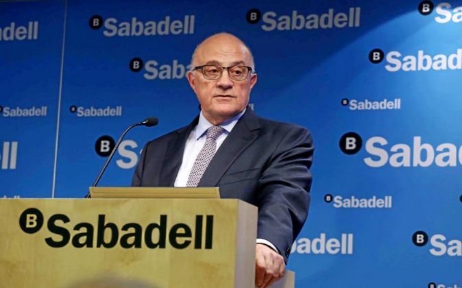 Josep Oliu, presidente de Banco Sabadell.
