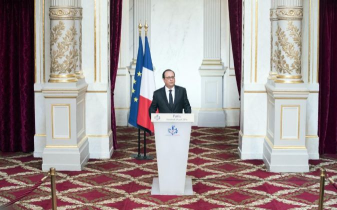 El presidente francés François Hollande.