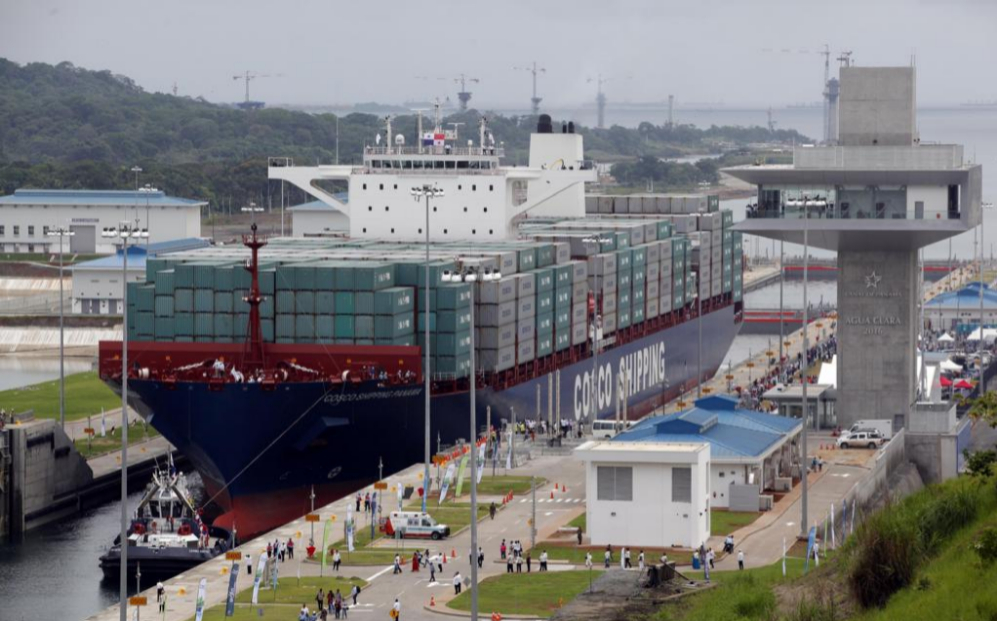 El buque Cosco Shipping Panam.