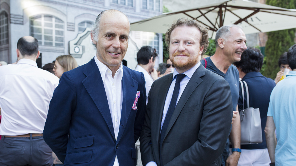 Ivan Martnez-Cubells, director  de Fuera de Serie, con Olivier...