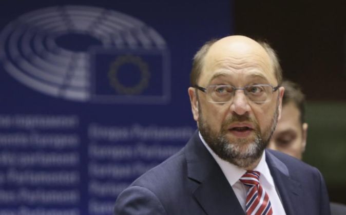 El presidente del Parlamento Europeo (PE) Martin Schulz.