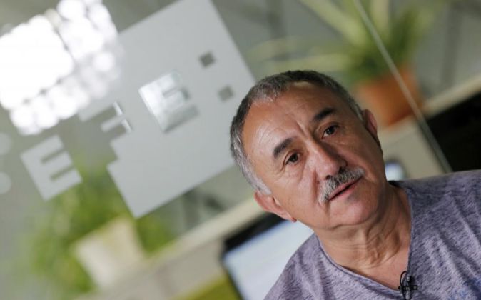 El secretario general de UGT Pepe Álvarez.
