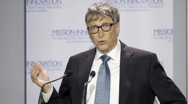 Bil Gates, cofundador de Microsoft, miembro del consejo y copresidente...