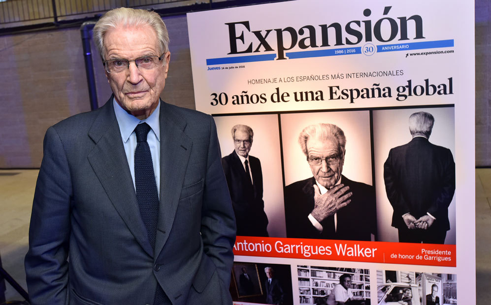 <strong> Antonio Garrigues Walker (Pesidente de honor de Garrigues) :...