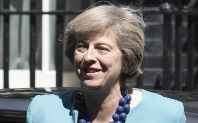 La primera ministra británica Theresa May.