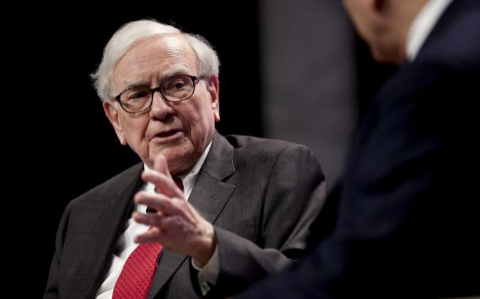 Warren Buffet, el mayor accionista y CEO de la empresa Berkshire...