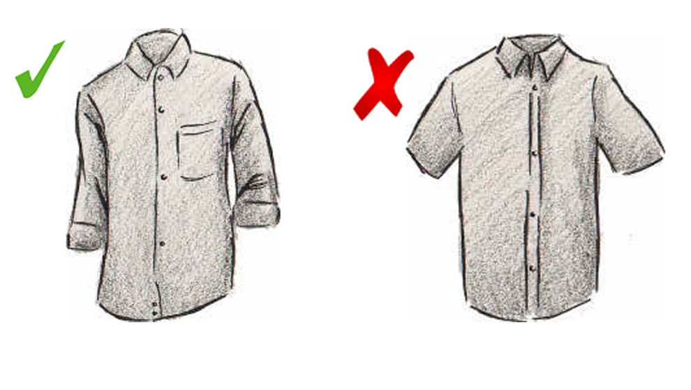 Prohibida la camisa de manga corta y otros errores a evitar al vestir en  verano