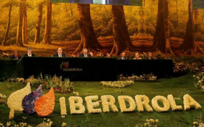 Imagen de la junta de accionistas de Iberdrola de 2015