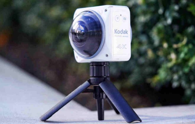Influyente dividendo tomar el pelo Kodak presenta su cámara de vídeo 4K en 360 grados