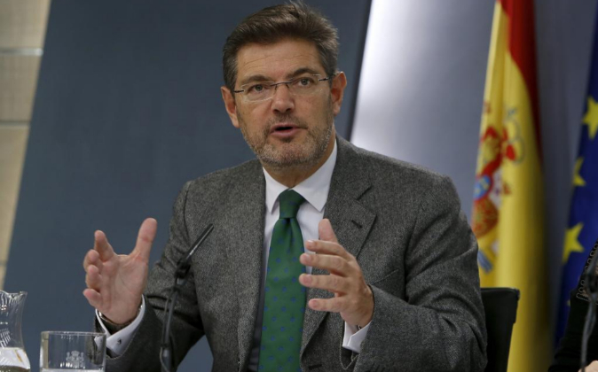 Rafael Catalá, ministro de Justicia en funciones.