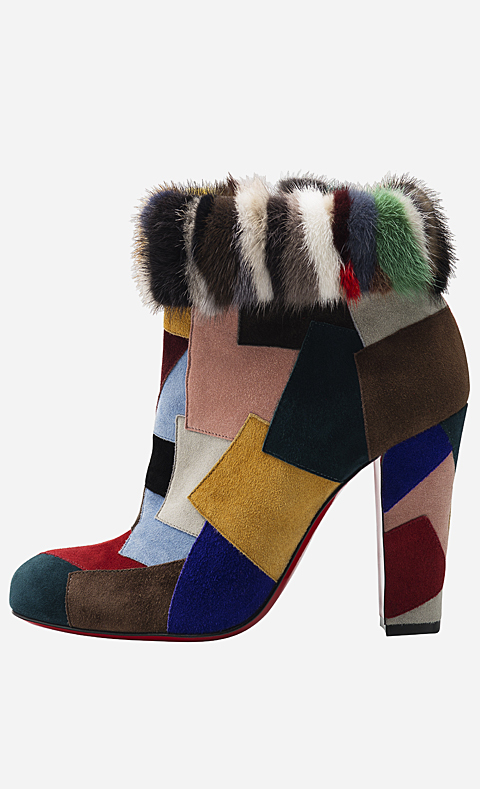 Botines patchwork de Louboutin | Fueradeserie/moda-y-caprichos |  EXPANSION.com