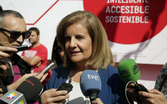 La ministra de Empleo y Seguridad Social en funciones, Fátima Báñez