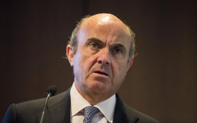 El ministro español de Economía en funciones, Luis De Guindos.