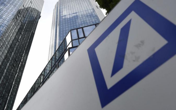 Logo de Deutsche Bank.