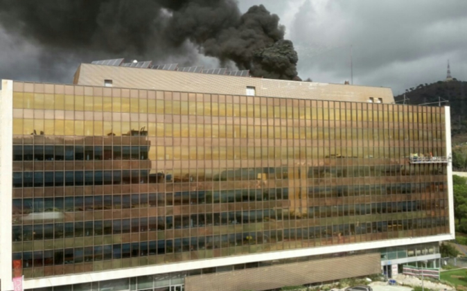 Un incendio obliga a evacuar la sede de Nestlé
