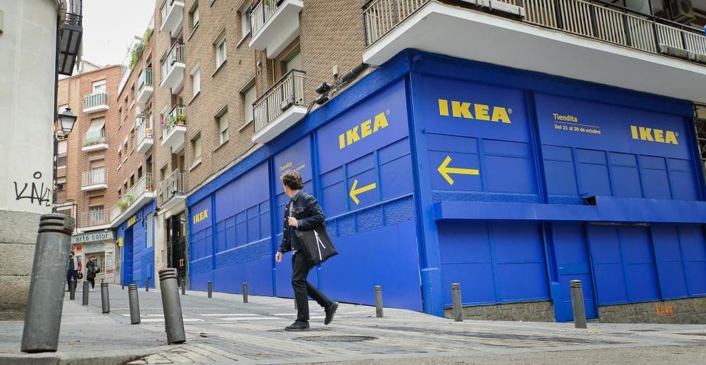 Ikea abre hoy su primer establecimiento en el centro de Madrid,...