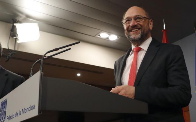 El presidente del Parlamento Europeo Martin Schulz.