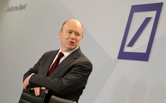 El primer ejecutivo de Deutsche Bank, John Cryan.