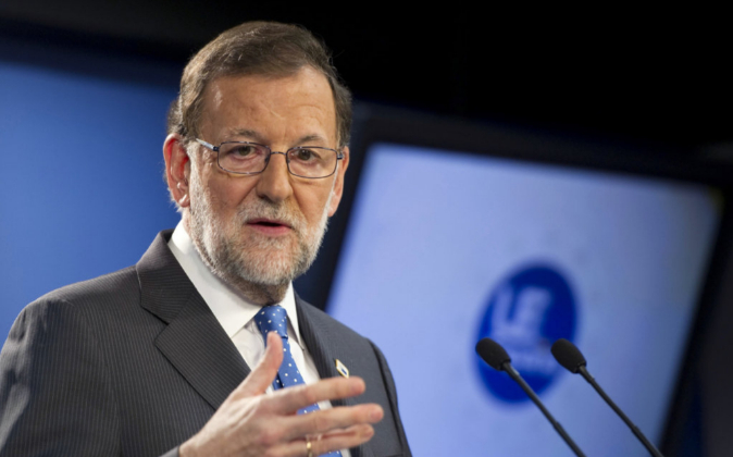 Mariano Rajoy en la última reunión del Consejo Europeo el pasado mes...