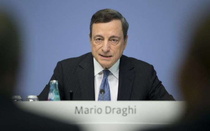 El presidente del BCE Mario Draghi.