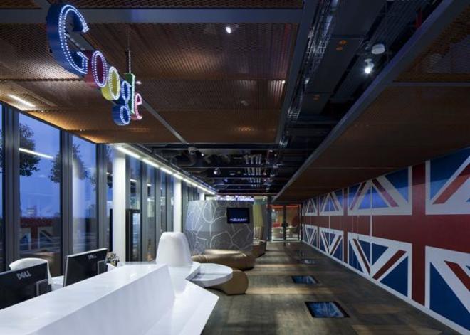 Las oficinas de Google en Londres